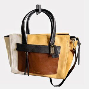 Coach Bleecker Riley Carryall 30150 - Colorblock leather